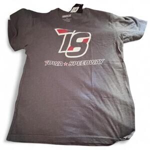 NASCAR Iowa Speedway t shirt size small gray